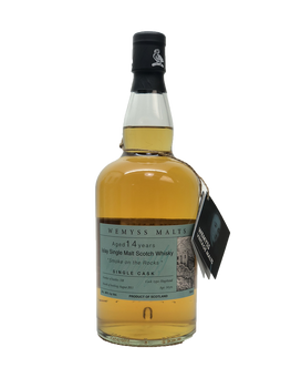 WEMYSS MALTS 14YR ISLAY SINGLE MALT SINGLE CASK SMOKE ON THE ROCKS WEMYSS MALTS 14YR ISLAY SINGLE MALT SINGLE CASK SMOKE ON THE ROCKS