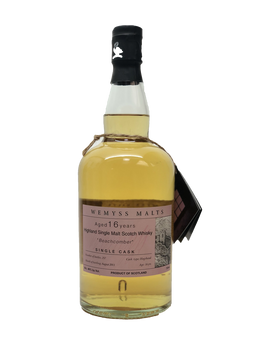 WEMYSS MALTS SCOTCH SINGLE MALT SINGLE CASK HIGHLAND BEACHCOMBER 92PF 16YR 750ML WEMYSS MALTS SCOTCH SINGLE MALT SINGLE CASK HIGHLAND BEACHCOMBER 92PF 16YR 750ML