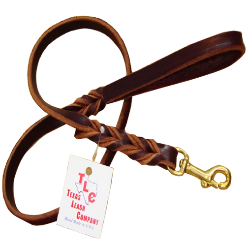 Original Braided Leather Leash - ½"