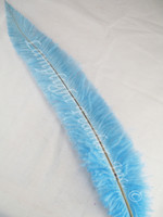 OSTRICH NANDU, LONG, LIGHT Blue 16-19 inch - per Each OSTRICH NANDU, LONG, LIGHT Blue 16-19 inch - per Each
