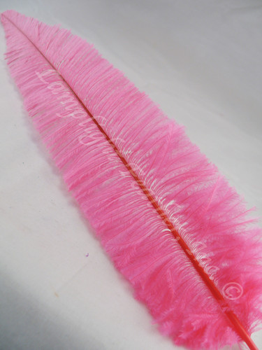 OSTRICH NANDU, STANDARD, Hot Pink 12-16 inch per Each