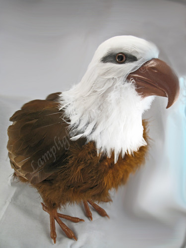 ARTIFICIAL BIRD, Bald Eagle, standing, 10 inch per Each