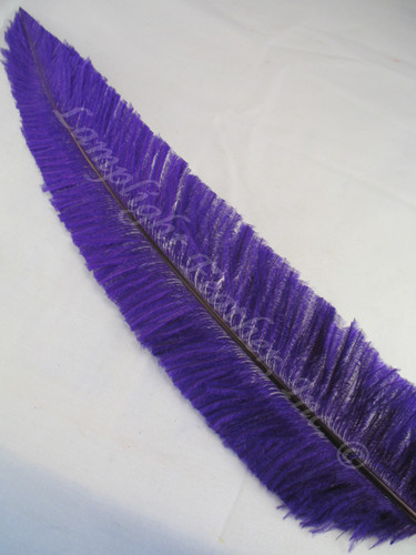 OSTRICH NANDU, LONG, Purple 16-19 inch per Each