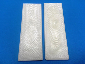 Juma Ivory Snake, Handle Scales x 2 Juma Ivory Snake, Handle Scales x 2
