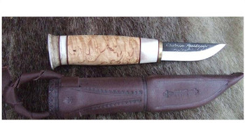 Kauhava 62, Reindeer and Curly Birch Knife Kauhava 62, Reindeer and Curly Birch Knife
