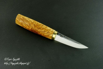 Curly Birch Handle Block, Extreme Grade, Stabilised Curly Birch Handle Block, Extreme Grade, Stabilised