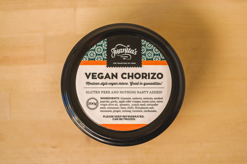 Juanitas Kitchen Vegan Chorizo