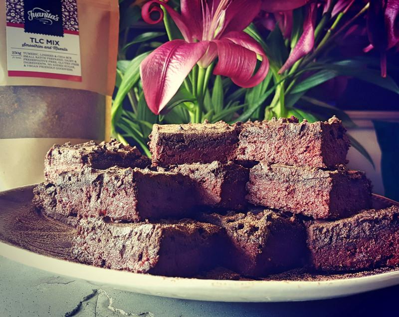 Easy Vegan Chocolate and Beetroot Brownie