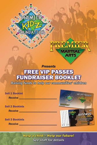 Premier Kidz Foundation Fundraiser Poster