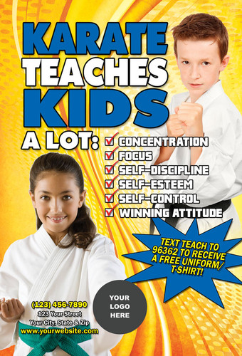Karate Teaches Kids V1