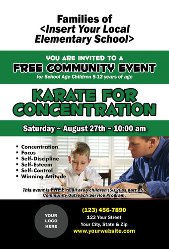 Karate for Concentration Elementary School V2G