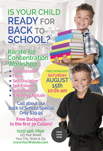 *NEW* Back to School Karate for Concentration V3