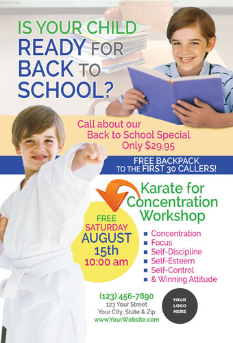 *NEW* Back to School Karate for Concentration V4