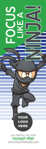 *NEW* Focus Like A Ninja Bookmark