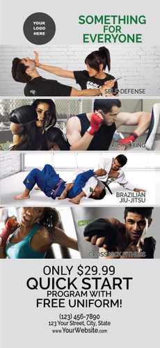 General Adult Martial Arts V2 Rack Cards