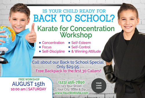 *NEW* Back to School Karate for Concentration V5