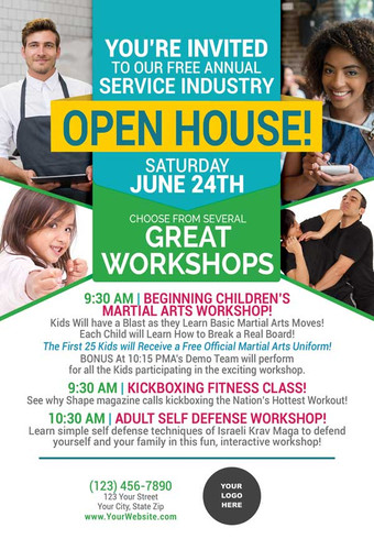 *NEW!! Service Industry Open House