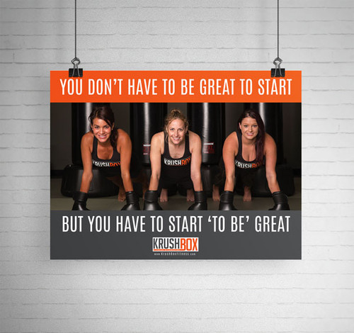 You Don't Have to Be Great to Start KrushBox Poster