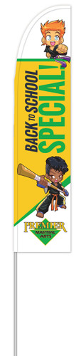 *NEW* PMA Back to School Feather Flag V2