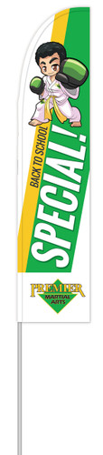 *NEW* PMA Back to School Feather Flag V3