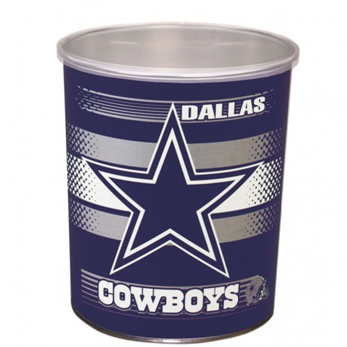 Dallas Cowboys 1 Gallon Tin