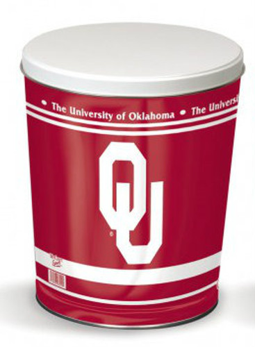 Oklahoma Sooners 3 Gallon Tin