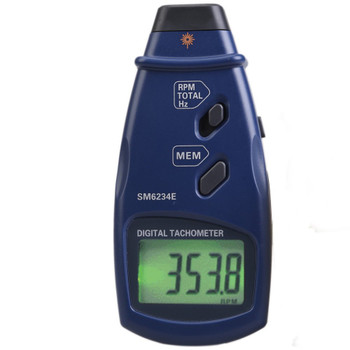 Professional Digital Laser Tachometer Photo Tach for RPM, Total, Hz Professional Digital Laser Tachometer Photo Tach for RPM, Total, Hz
