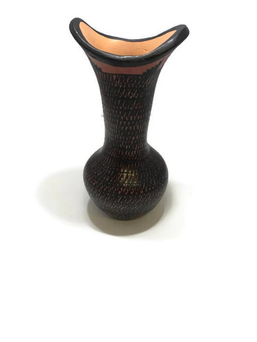 Caroline Sando is a Native American artist that creates pottery out of Jemez, NM.