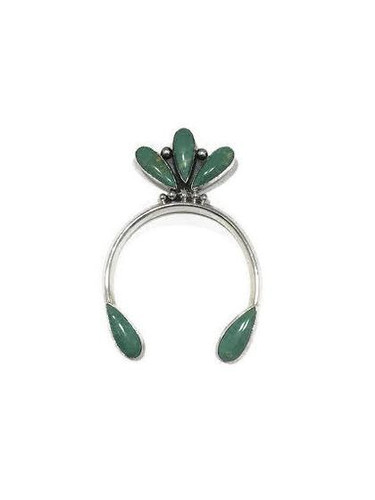 Green Kingman Turquoise Navaja Pendant