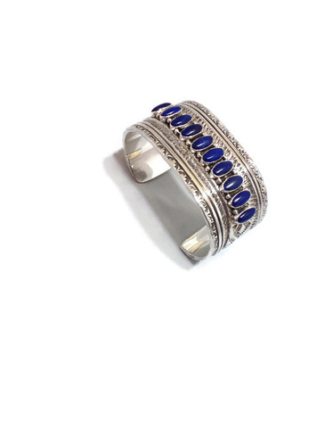 Chaco Canyon Lapis Cuff Bracelet