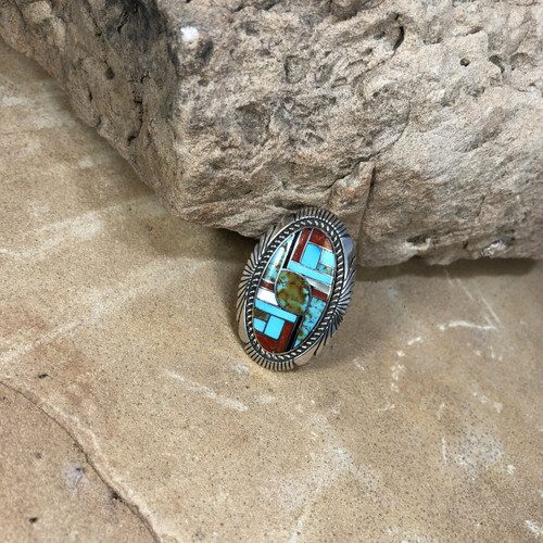 Chaco Canyon Inlay Ring