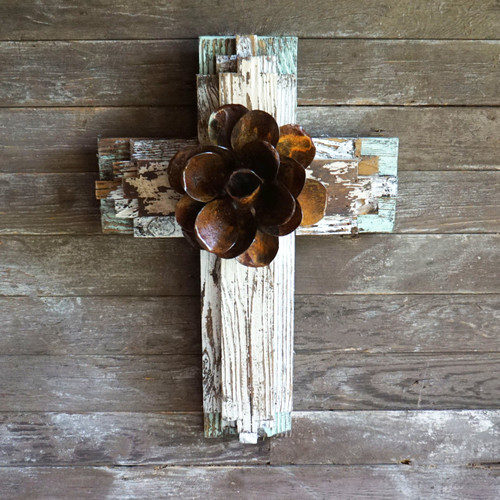 Tribal Cross Shabby