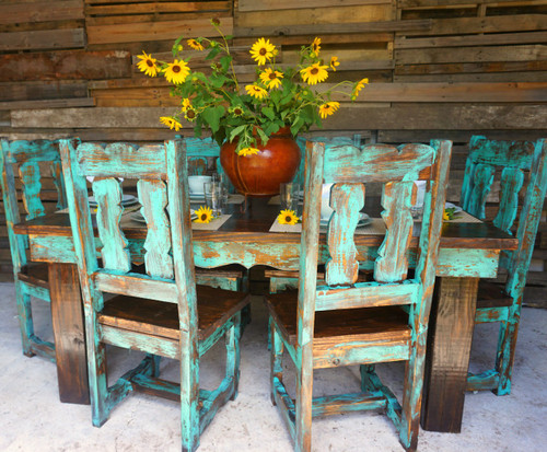 Teo Traditional Dining Table for 6