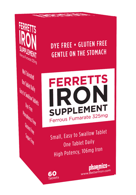 Ferretts (ferrous fumarate) iron supplement Ferretts (ferrous fumarate) iron supplement