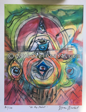 "AT THE POINT" - DAVE PAINTING - GICLEE PRINT - No. 1