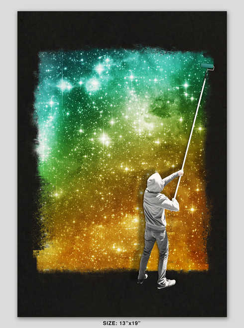 blood moon matte archival prints curbside clothing