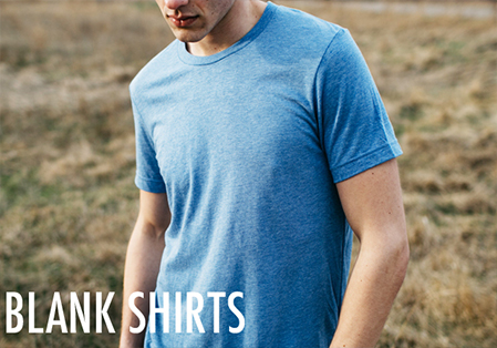 Men's Blank T-Shirts