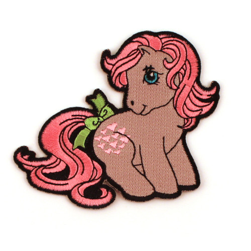 My Little Pony Polly Hearts Iron-On Patch