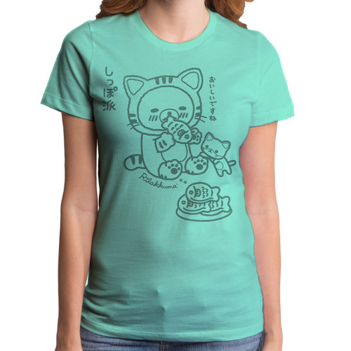 Rilakkuma Yummy Fish Girls T-Shirt