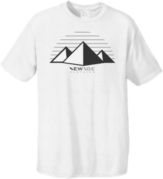 New Age Clothing | TriPy White Cool Greys Tees New Age Clothing | TriPy White Cool Greys Tees