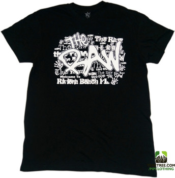 Pipclothing - Rep Ur Hood "The Raw" Black Crew Pipclothing - Rep Ur Hood "The Raw" Black Crew