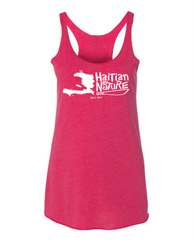 HISPANIOLA PORT & TRADE COMPANY HBN MAP RACERBACK TANK VIN PINK HISPANIOLA PORT & TRADE COMPANY HBN MAP RACERBACK TANK VIN PINK