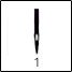 Anzahl der Nadeln / Number of needles Anzahl der Nadeln / Number of needles