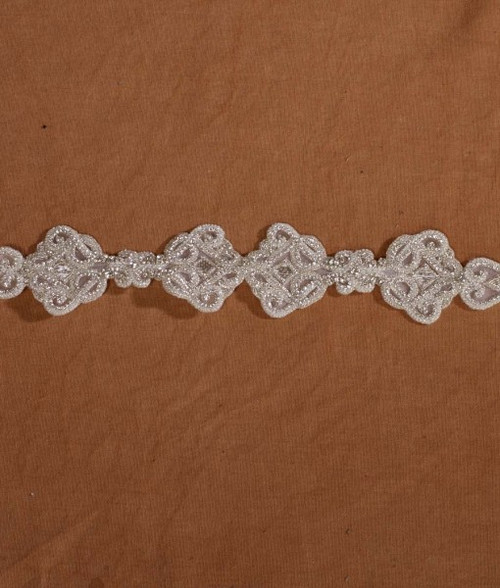 Marionat Bridal Belt 1061 -Beaded Rhinestone Belt 22” Long-The Bridal Veil Company Marionat Bridal Belt 1061 -Beaded Rhinestone Belt 22” Long-The Bridal Veil Company