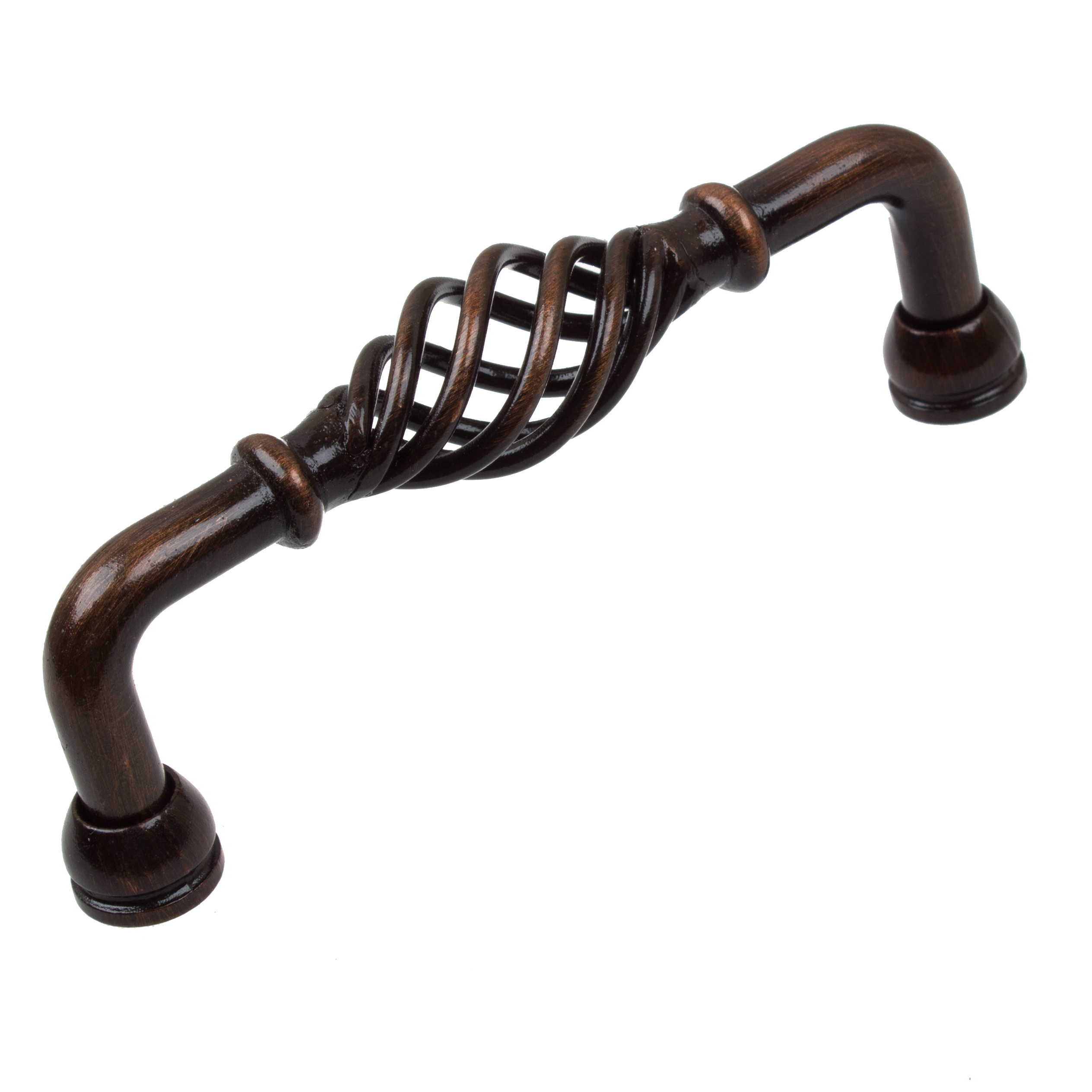 3 3 4 Inch Center To Center Classic Twisted Birdcage Pull Solid