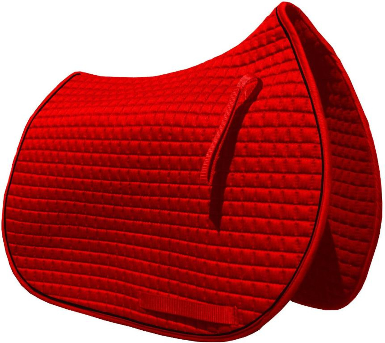 Red AllPurpose English Saddle Pad PRI Equine