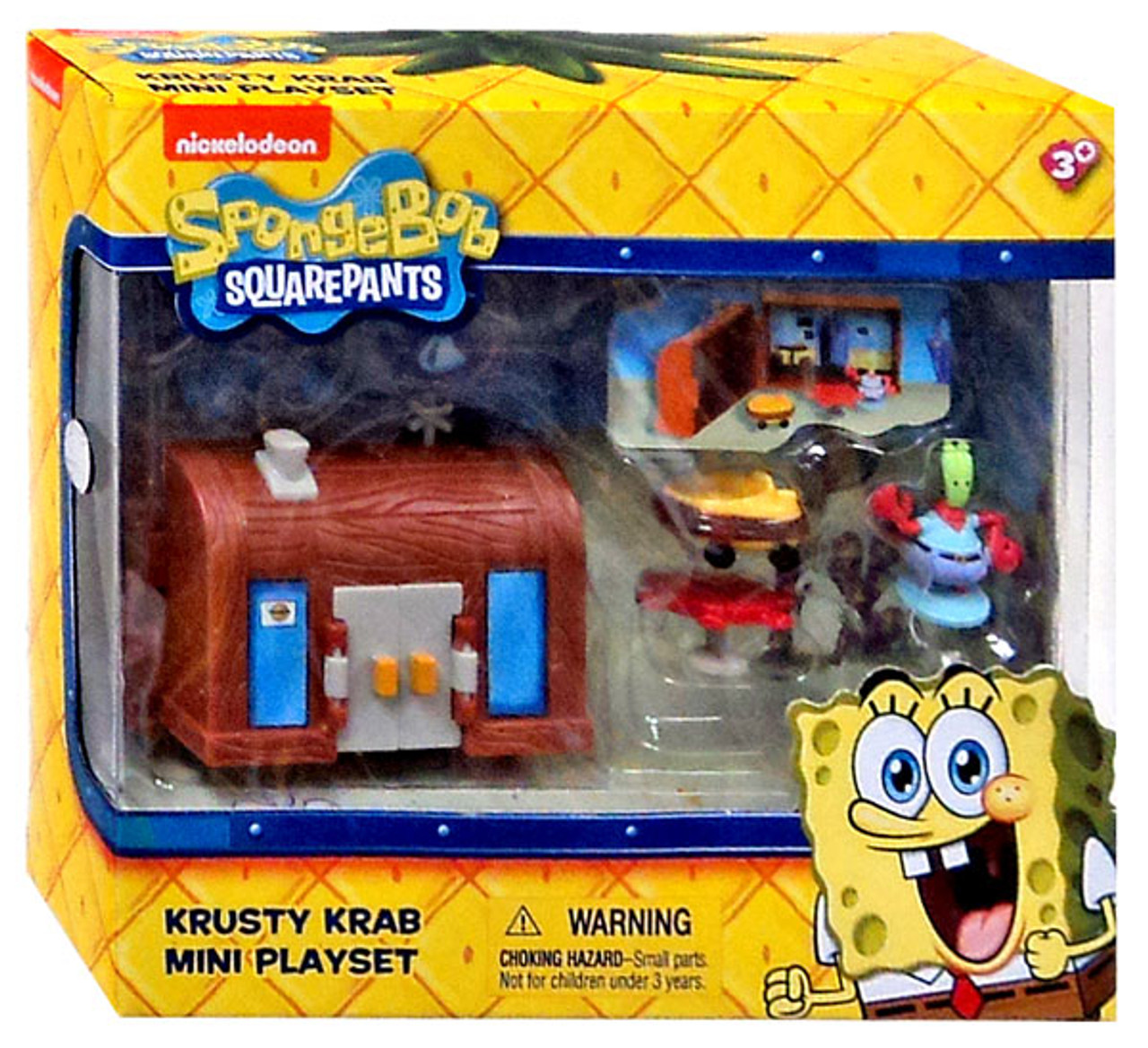 Mega Bloks Spongebob Krusty Krab   Spongebob Squarepants Krusty Krab Mini Playset Just Play 12  64132.1461365868 