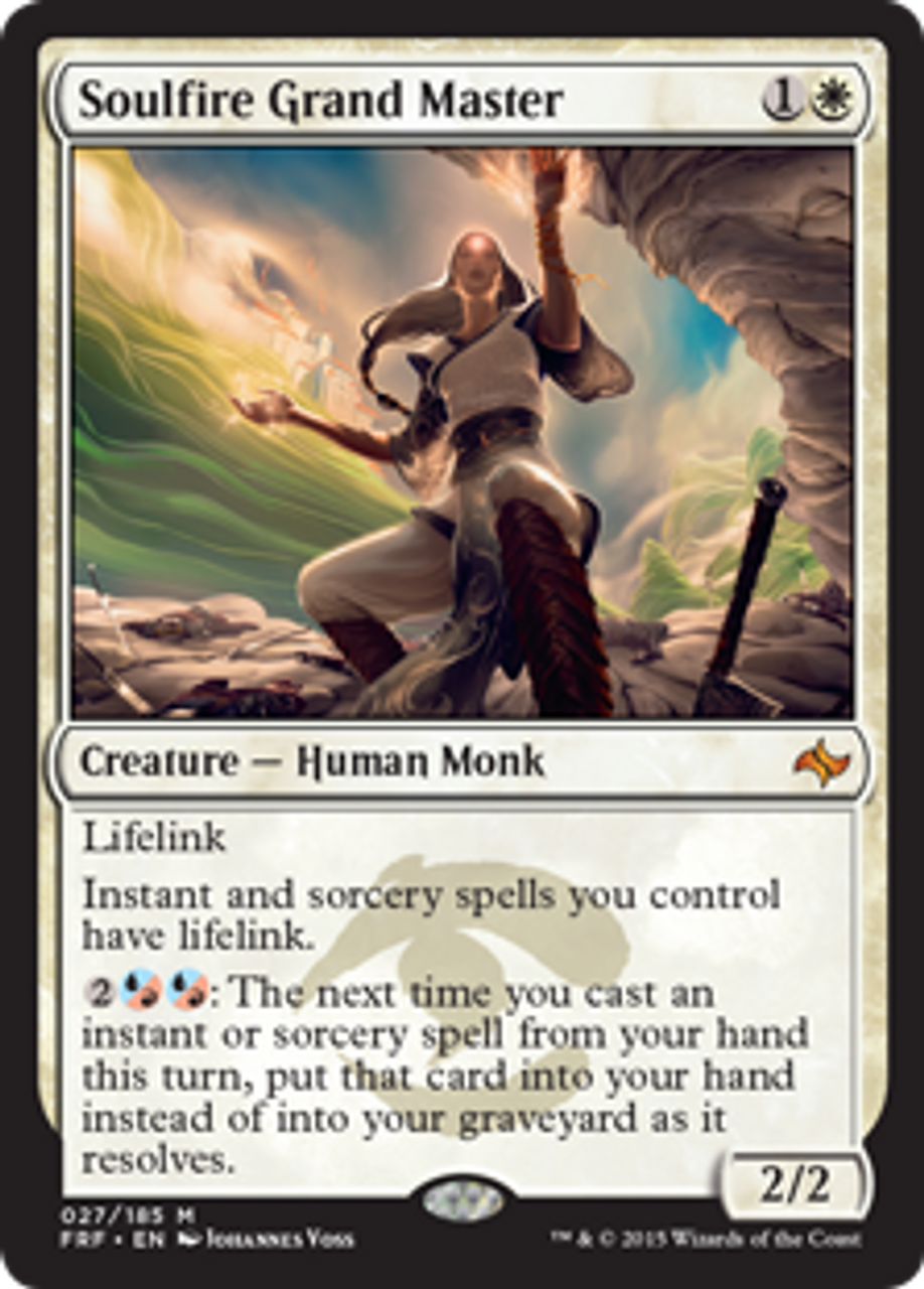 Magic The Gathering Fate Single Card Mythic Rare Soulfire Grand Master 27 ToyWiz Magic The Gathering Fate Single Card Mythic Rare Soulfire Grand Master 27 ToyWiz