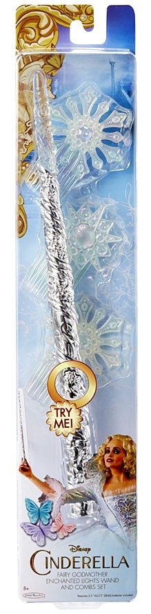 Disney Princess Cinderella 2015 Fairy Godmother Enchanted Wand And