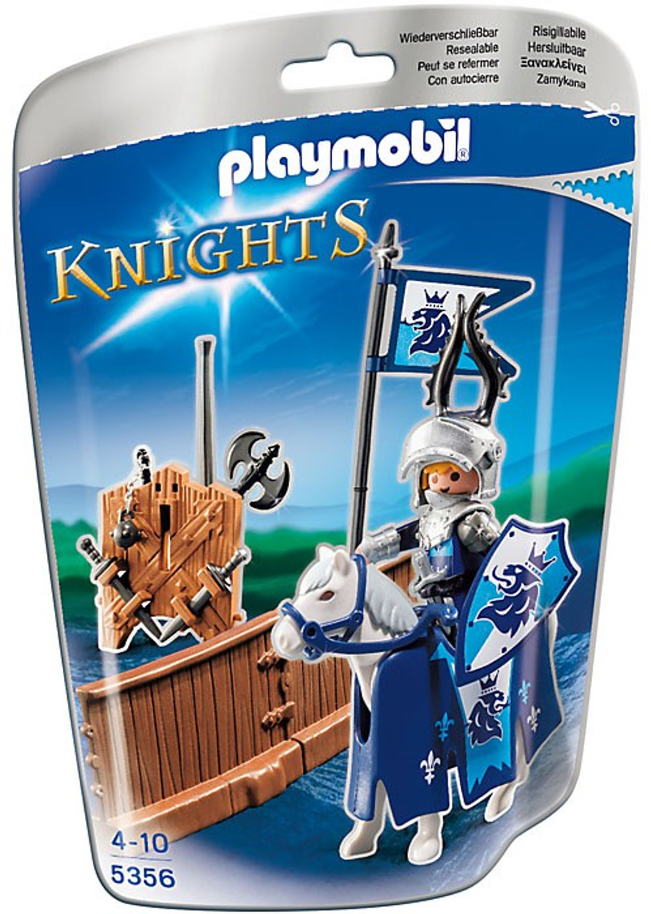 Playmobil Knights Lion Tournament Knight Set 5356 - ToyWiz